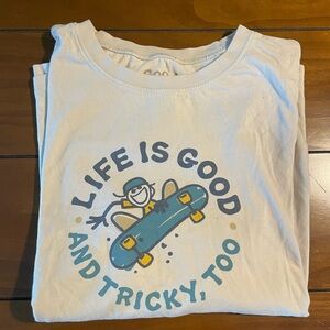 Life Is Good tee